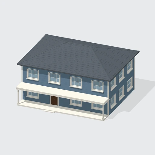 American Suburban building preset